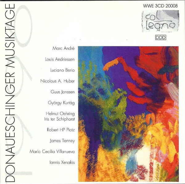 Album herunterladen Various - Donaueschinger Musiktage 1996