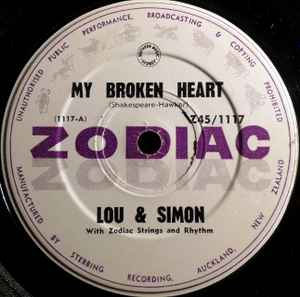 Lou And Simon - My Broken Heart album cover