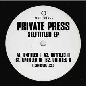 Private Press - Selftitled EP