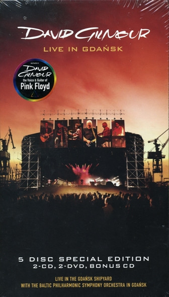 David Gilmour – Live In Gdańsk (2008, Special Edition, Box Set
