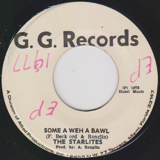 lataa albumi The Starlites GG All Stars - Some A Weh A Bawl Dubwise