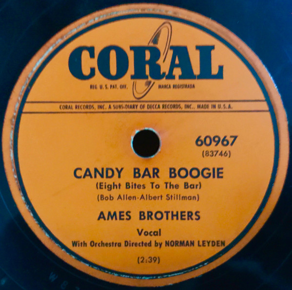 télécharger l'album Ames Brothers - Candy Bar Boogie At The End Of The Rainbow
