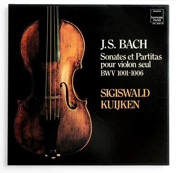 2discs CD Sigiswald Kuijken Bach Sonatas & Partitas Bwv1001-1006