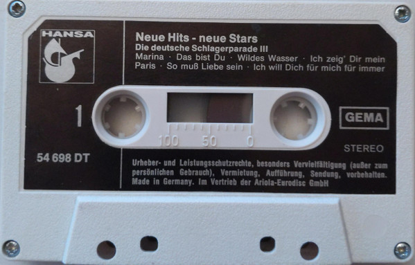 télécharger l'album Various - Neue Hits Neue Stars Die Deutsche Schlegerparade 3