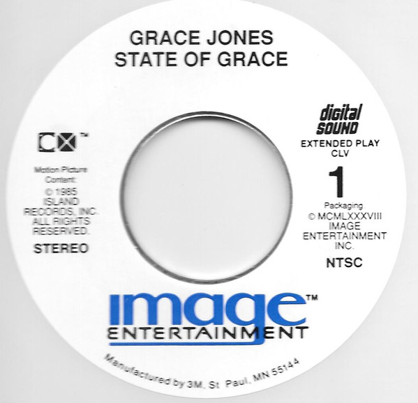 Grace Jones – State Of Grace (1988, Digital Sound-Surround Sound 