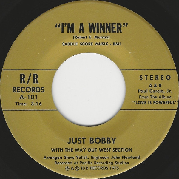 baixar álbum Just Bobby With The Way Out West Section - Im A Winner Love Is Powerful