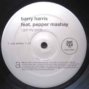 Barry Harris feat Pepper, I got my pride