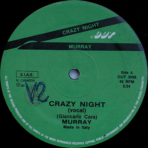 last ned album Murray - Crazy Night