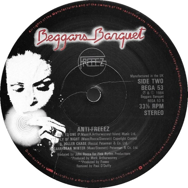 Freeez - Anti-Freeez | Beggars Banquet (BEGA 53) - 4