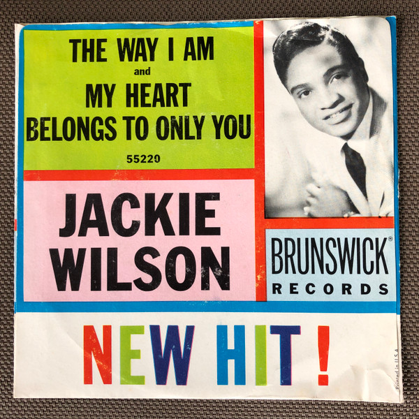 lataa albumi Jackie Wilson - My Heart Belongs To Only You The Way I Am