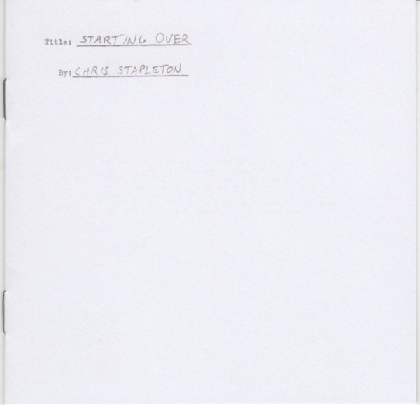 Chris Stapleton Starting Over (2020, CD) Discogs