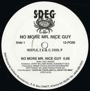 Hustle, Z & M.C. Cool P - No More Mr. Nice Guy album cover