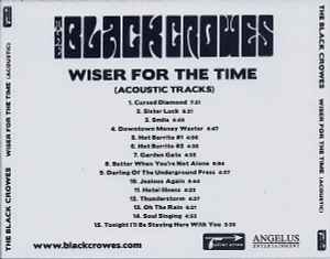 The Black Crowes – Wiser For The Time (Acoustic Tracks) (2013, CD