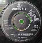 Cover of Don't Let Me Be Misunderstood, 1965, Vinyl
