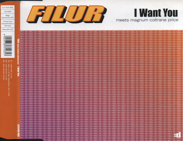 télécharger l'album Filur Meets Magnum Coltrane Price - I Want You