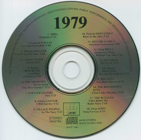 last ned album Various - Seventies Collection 1979 Ces Années Là