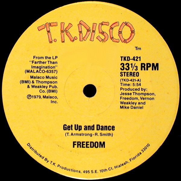 Freedom – Get Up And Dance (1979, Vinyl) - Discogs