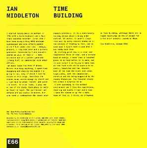 Time Building - Ian Middleton