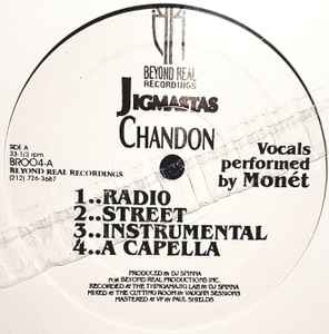Jigmastas - Chandon / Iz You Dee album cover