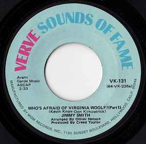 Jimmy Smith - Who's Afraid Of Virginia Woolf album cover