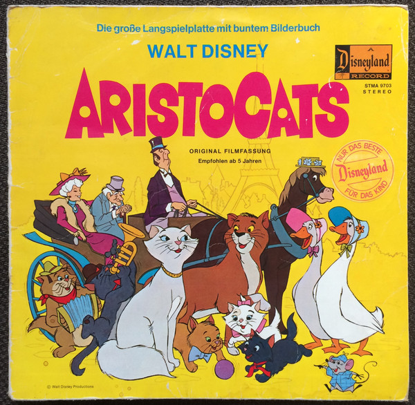 Aristocats Picture Disc Vinyl  Shop the Disney Music Emporium Official  Store