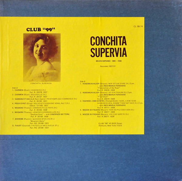 descargar álbum Conchita Supervia - Conchita Supervia