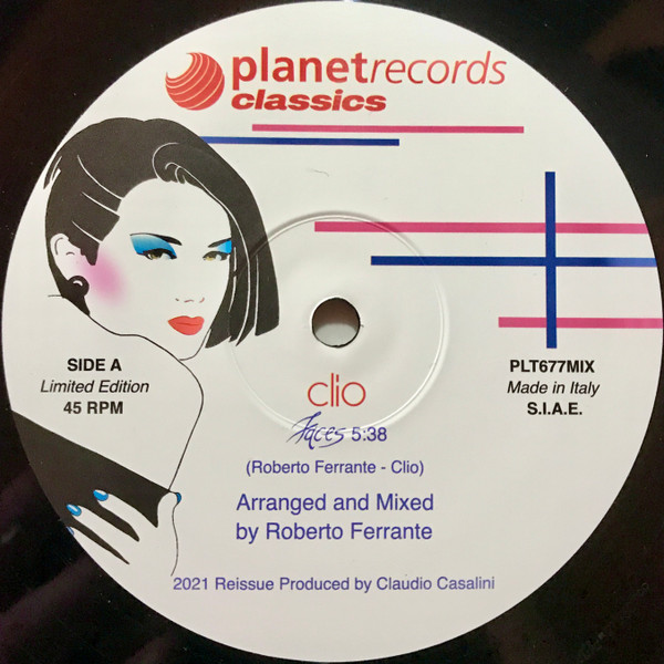 Clio - Faces | Planet Records (PLT677MIX) - 3