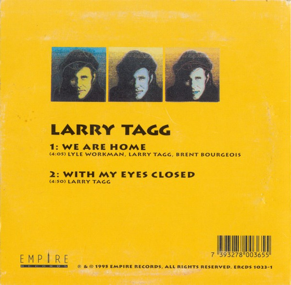 télécharger l'album Larry Tagg - We Are Home With My Eyes Closed