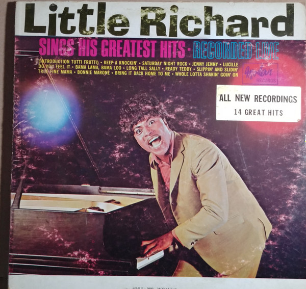 Little Richard - Little Richard Sings His Greatest Hits - Recorded