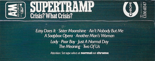 Crisis? What Crisis? : Supertramp, John a. Helliwell, Richard Davies, Roger  Hodgson, Supertramp: : CDs y vinilos}