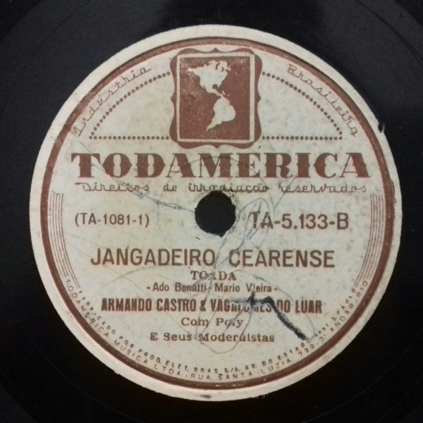 last ned album Armando Castro, Vagalumes Do Luar - Samba Que Eu Quero Ver Jangadeiro Cearence