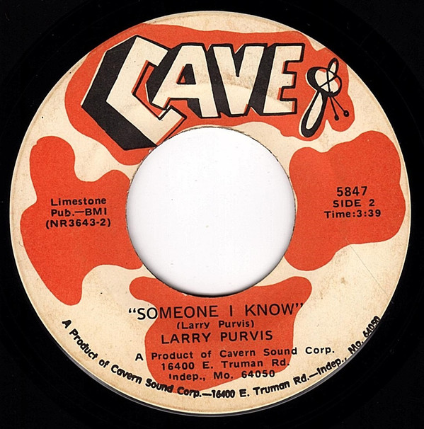 baixar álbum Larry Purvis - Blue River Road Someone I Know