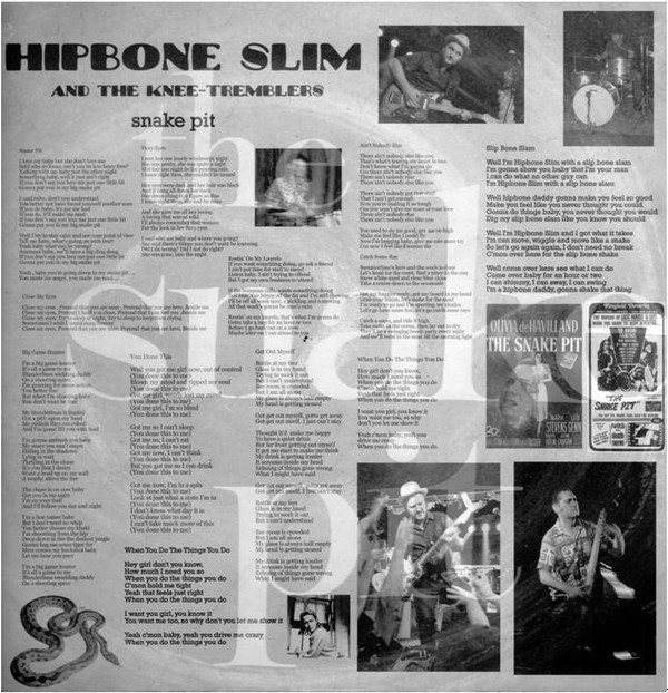Album herunterladen Hipbone Slim And The Knee Tremblers - Snake Pit