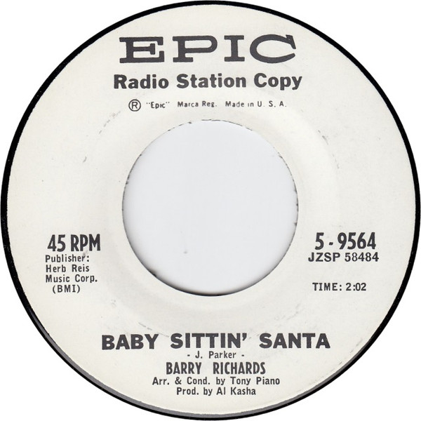 baixar álbum Barry Richards - Baby Sittin Santa