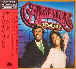 保存版 紙ジャケ！Carpenters/ The - Live POLL At Palladium