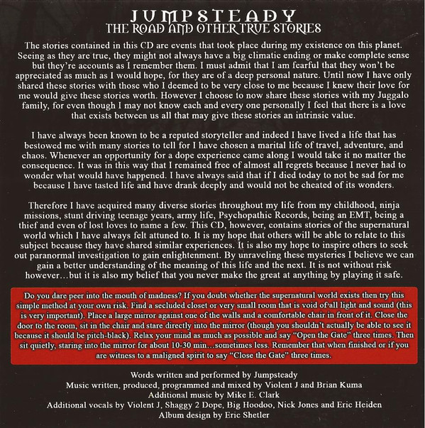 Album herunterladen Jumpsteady - The Road And Other True Stories