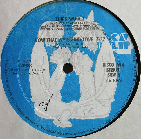 Third World – Now That We Found Love (1978, Vinyl) - Discogs