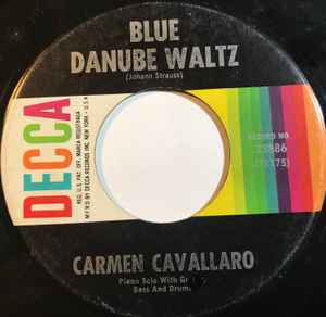 Carmen Cavallaro - Blue Danube Waltz / Tales From The Vienna Woods album cover