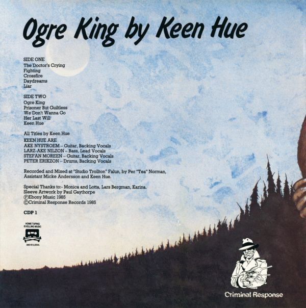 télécharger l'album Keen Hue - Ogre King
