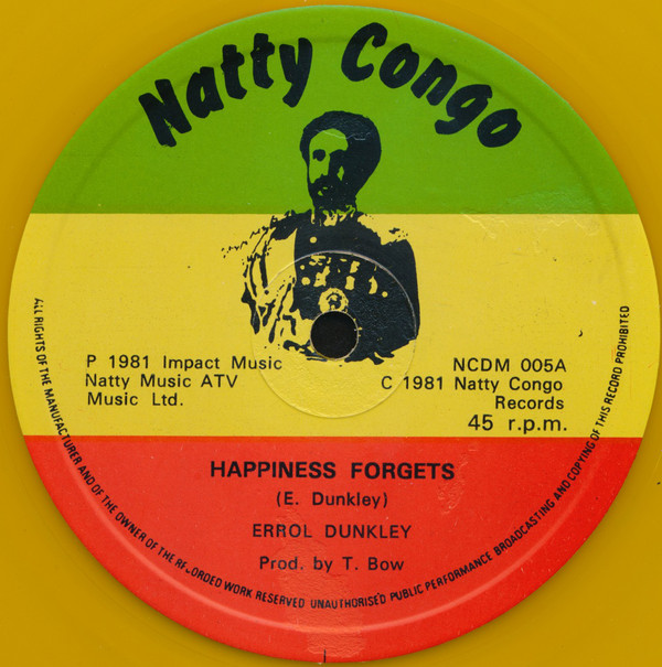 last ned album Errol Dunkley - Happiness Forgets