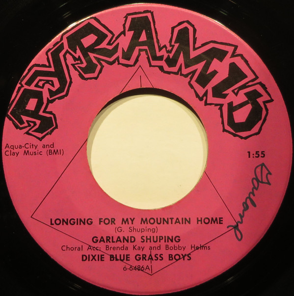 last ned album Garland Shuping And Dixie Blue Grass Boys - Longing For My Mountain Home