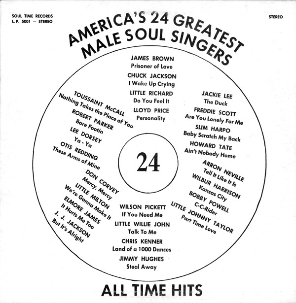 last ned album Various - Americas 24 Greatest Male Soul Singers