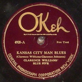 Clarence Williams' Blue Five – Kansas City Man Blues / Wild Cat