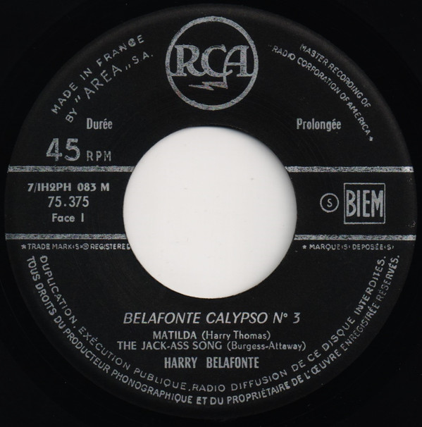 last ned album Harry Belafonte - Calypsos 3