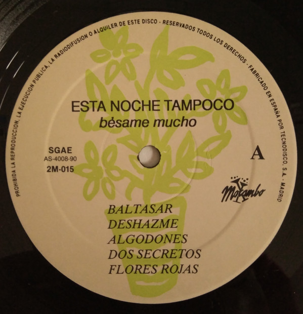 télécharger l'album Esta Noche Tampoco - Bésame Mucho