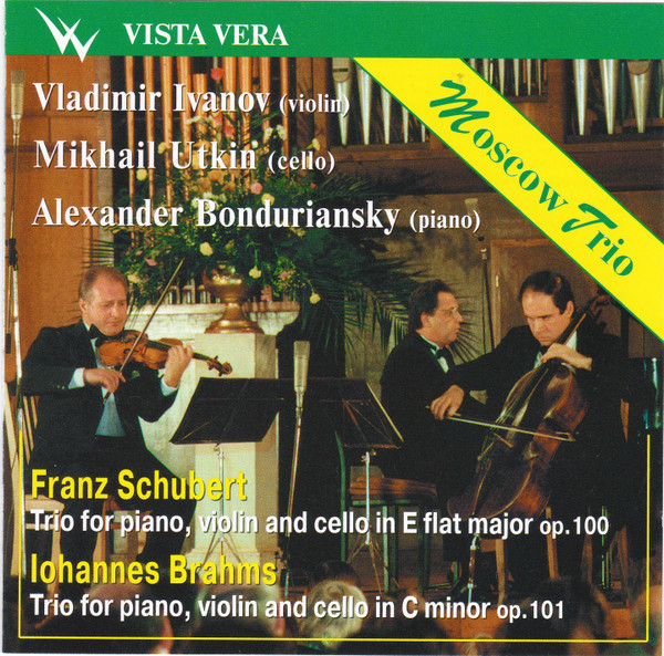 descargar álbum Moscow Trio, Franz Schubert, Iohannes Brahms - Trios
