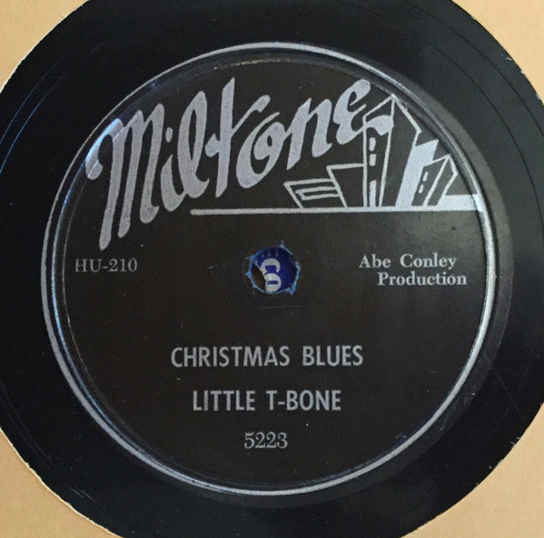 Little T-Bone – Love's A Gamble / Christmas Blues (1948, Shellac