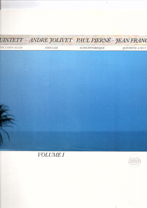 baixar álbum AulosBläserquintett - Jolivet Pierne Francaix Blaserquintette Wind Quintets Quintettes A Vents Vol 1