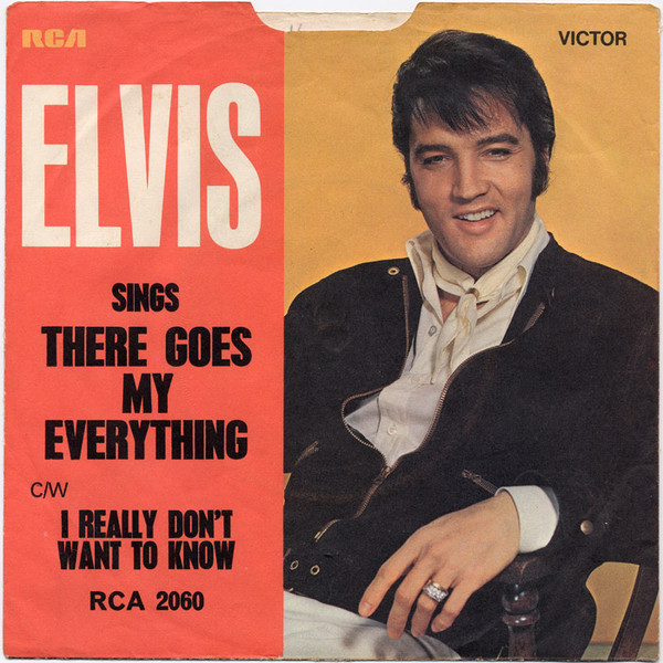 Elvis Presley – There Goes My Everything (1971, Push-Out Centre, Vinyl) -  Discogs