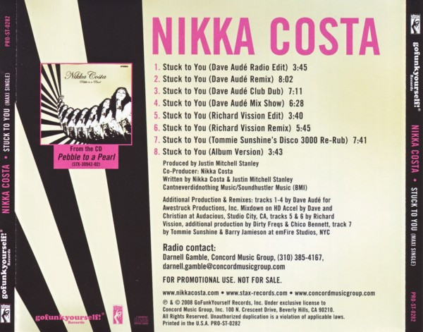 Nikka Costa PEBBLE TO A PEARL CD